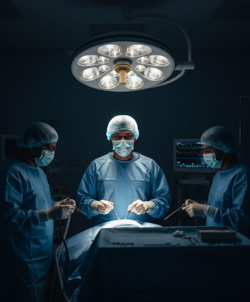 Robotic knee surgery at Step Smart Ortho by Dr. Santhosh C reddy